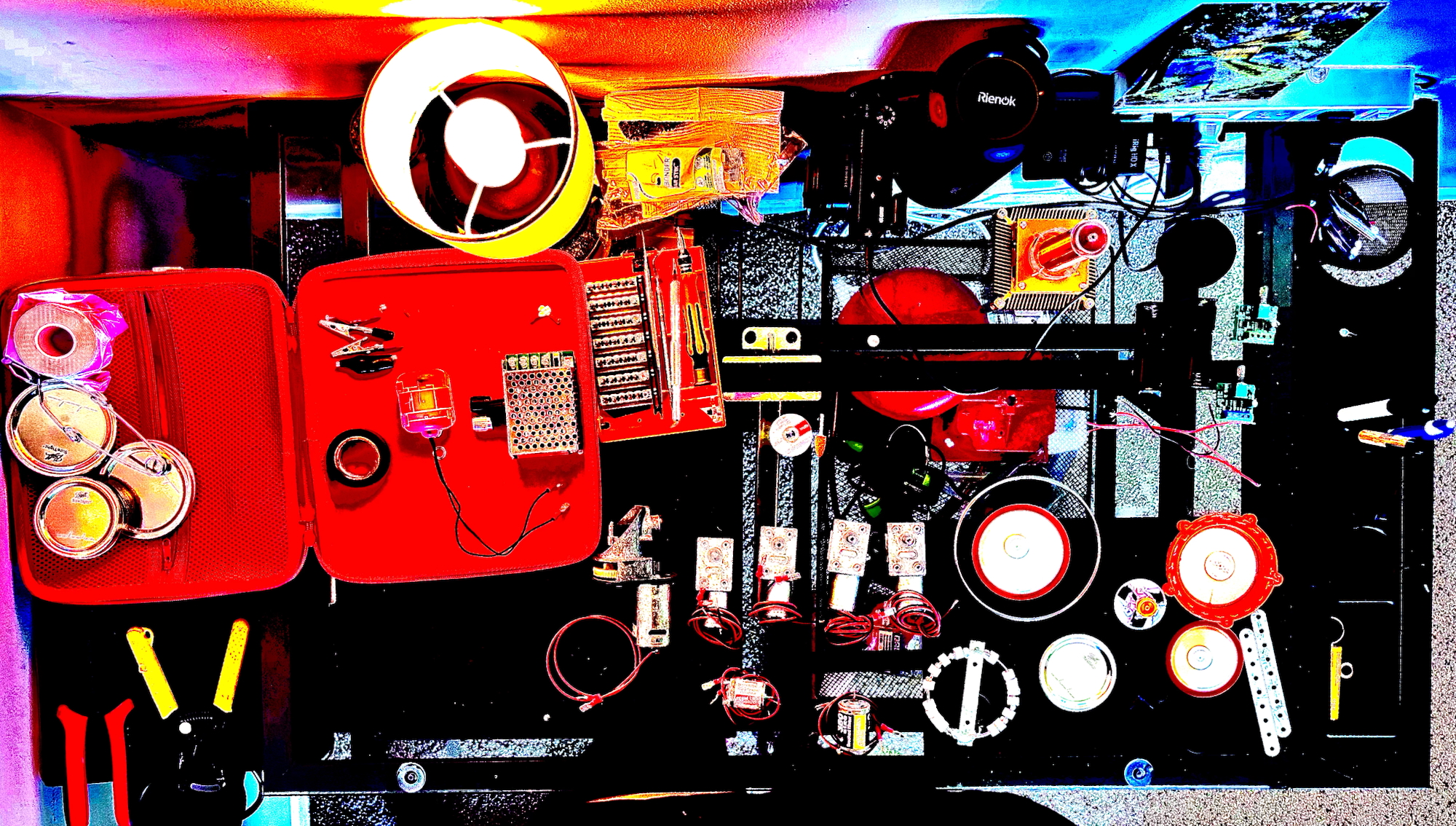 Assembly Line of Light and Motion