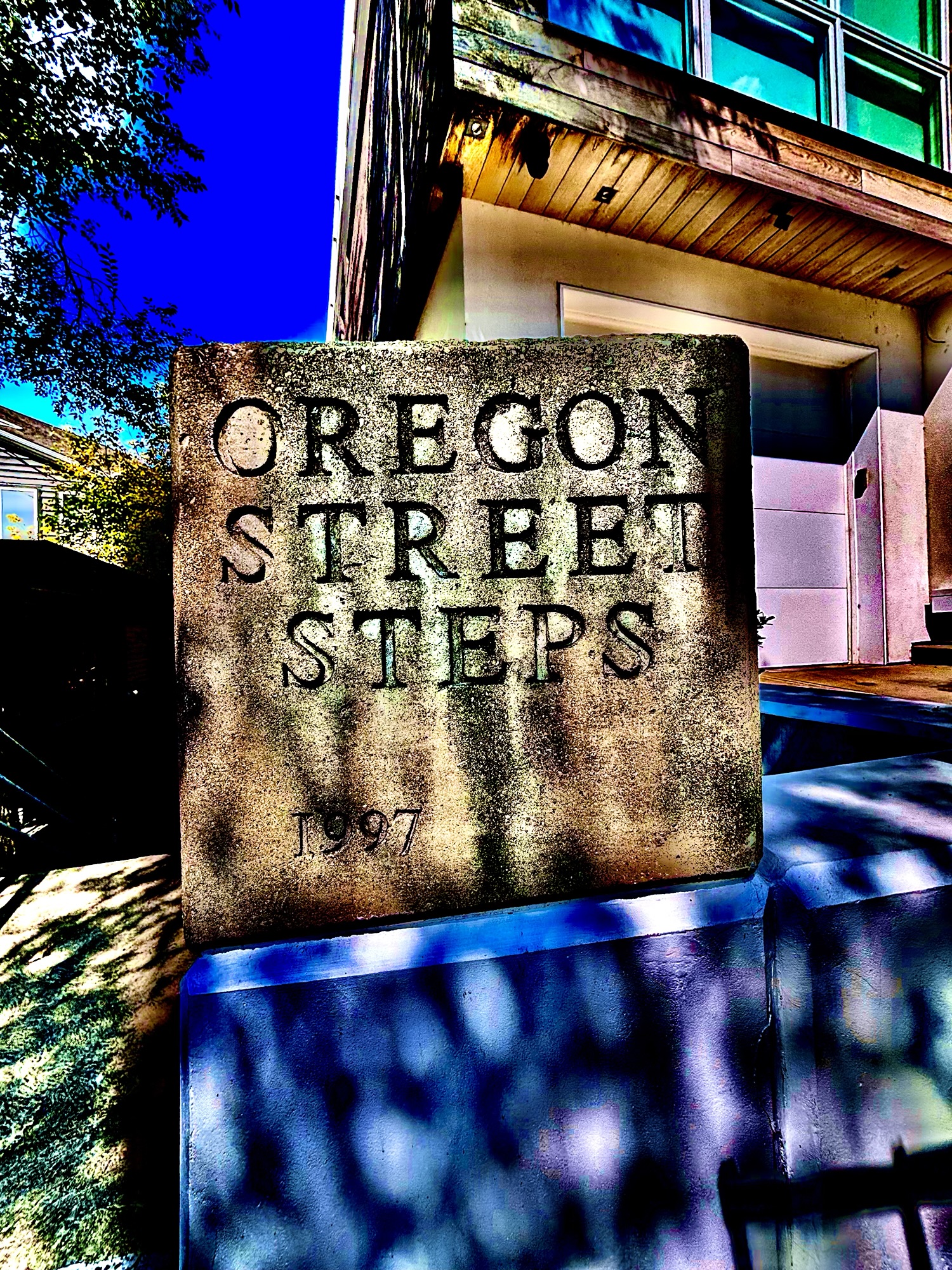Oregon Street Steps:
